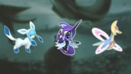 Glaceon, Tapu Fini, Cresselia (Image via TPC)